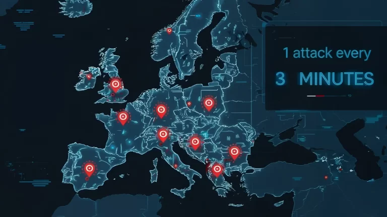 Cyberattacchi in Europa: ogni 3 minuti un azienda nel mirino