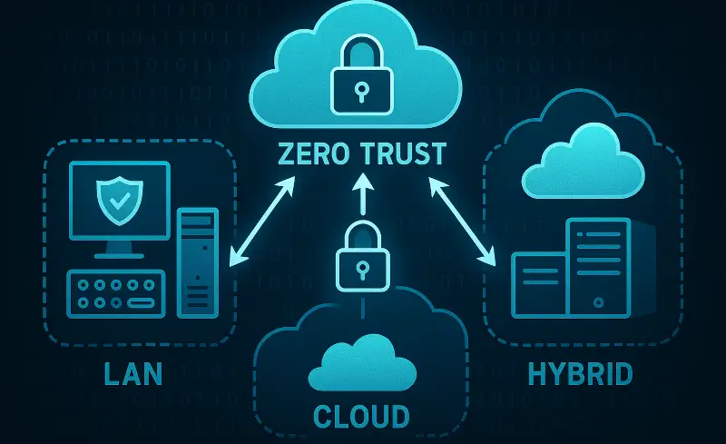 Zero Trust nelle reti aziendali, nel cloud e reti LAN