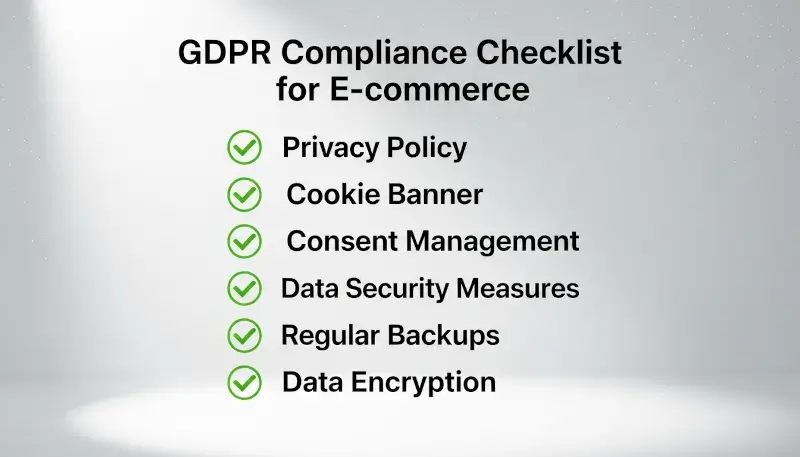 Checklist GDPR per il Tuo e-Commerce