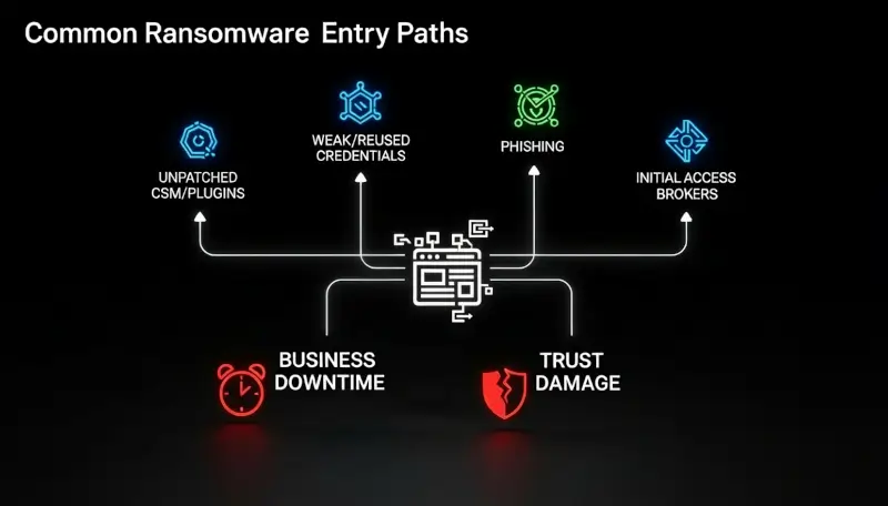 Ransomware: cosa significa per chi gestisce siti o e-commerce?