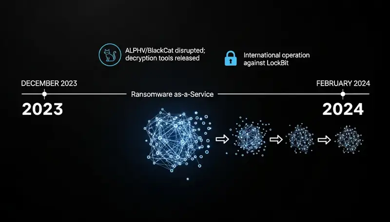 Ransomware: perché il 2024 rallenta
