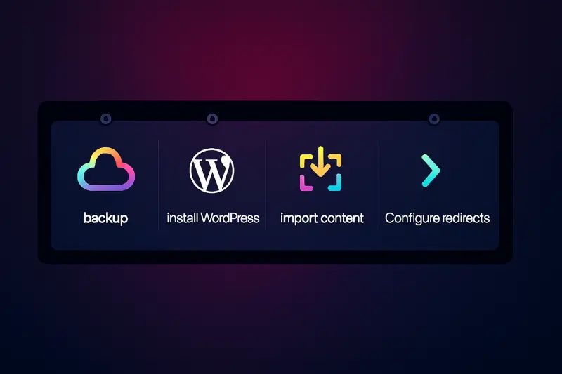 Come migrare un sito Joomla a WordPress passo dopo passo