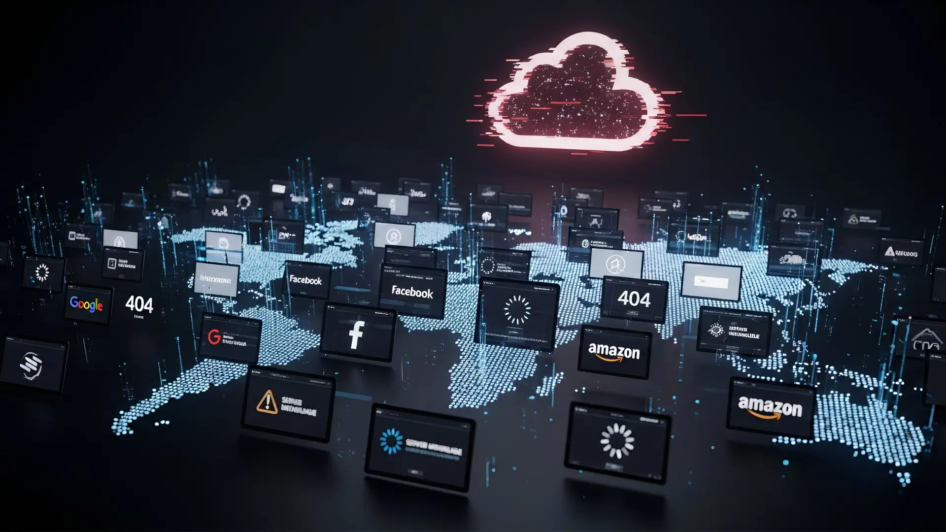 Cloudflare down errore interno, milioni di siti paralizzati