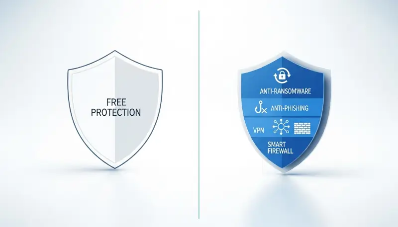 Perché scegliere un antivirus a pagamento nel 2025?